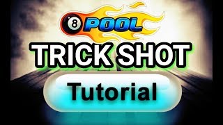 8 ball pool  Trick shot tutorial  How to bank shot bang shot  Middle  centre pocket awesome shot [upl. by Toney]