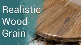 Creating Wood Grain with Stone Coat Countertop Epoxy [upl. by Noivaz]