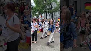 Heilbronn steht auf Demo mit Trommeln und Wolfgang Burkard 27072024 [upl. by Beatriz633]