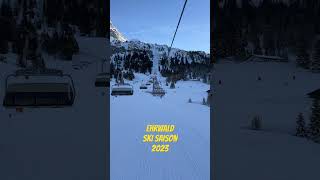 2023 Ski Saison Ehrwald shortvideo shorts skiing [upl. by Dnumde]