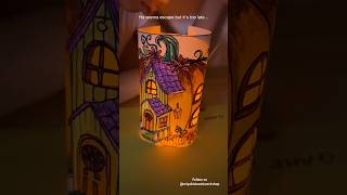 STEAM education  Geometric Cylinder  Lantern Halloween Game  Trap the ghost steamactivities [upl. by Eicnan]