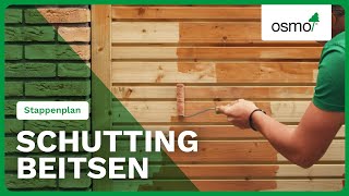 SCHUTTING BEITSEN Hoe Beits Ik Een Schutting  Osmo Nederland [upl. by Jessamyn]