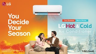 LG Hot amp Cold Air Conditioner  All Season Comfort  LG India [upl. by Anawyt124]