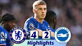 Chelsea vs Brighton 42  All Goals amp Extended Highlights  Premier League 202425 [upl. by Nitsoj]