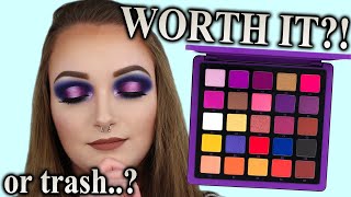 oh wow ANASTASIA BEVERLY HILLS NORVINA PRO PIGMENT PALETTE VOLUME 1 REVIEW AND TUTORIAL [upl. by Ynnhoj]