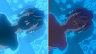 The Legend of Zelda Breath of the Wild  Wii U E3 vs Switch Graphic Comparison [upl. by Decamp]