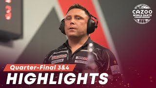 SILENCE OF THE FANS  QuarterFinals 3amp4 Highlights  202223 Cazoo World Darts Championship [upl. by Amati]