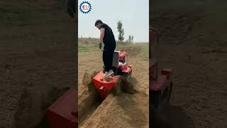 Mini Tractor Trencher Digging And Trenching Machine for Sale [upl. by Mischa]