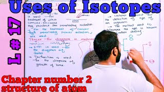 part1 Uses of isotopes 9th class chemistry Punjab text book [upl. by Assiruam]