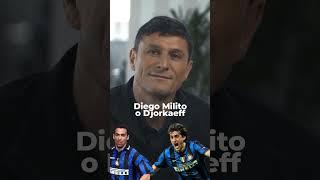 A QUIÉN PREFIERES con JAVIER ZANETTI leyenda del INTER DE MILÁN  Canela Deportes [upl. by Pare]