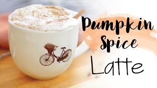 Pumpkin Spice Latte Creamy Healthy Vegan Low Calorie  CHEAP CLEAN EATS [upl. by Bodnar]