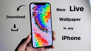 Get New Live Wallpaper in all iPhones  Apple’s new Pride wallpaper [upl. by Burny]