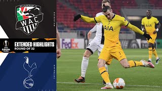 Wolfsberg vs Tottenham Extended Highlights  UCL on CBS Sports [upl. by Pietje453]