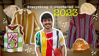 Everything I crocheted in 2023 as a beginner [upl. by Eelessej423]