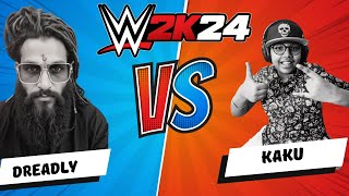 🔴WWE 2K24 PS5 GAMEPLAY WITH KAKU THE GREAT wwe2k24 ps5gameplay [upl. by Stiruc]