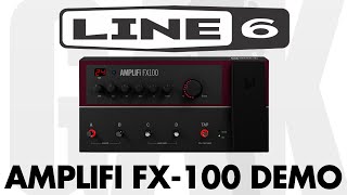 Line 6  AMPLIFi FX100 Bluetooth Multi FX and Amp Modeller [upl. by Ennaeilsel]