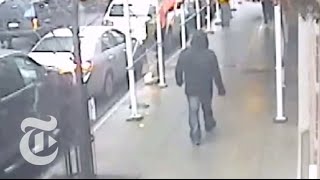 Midtown Shooting NYC Police Release Footage of Gunman in Brazen Attack  The New York Times [upl. by Nnylyar]