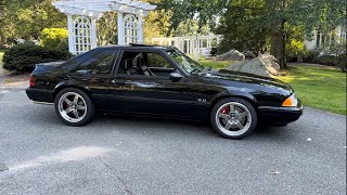 New Cosmis XT005r wheels on my Foxbody Mustang [upl. by Kittie]