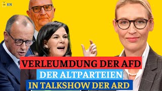 ARDTalkshow wird zum Fiasko Zuschauer wählen Alice Weidel als Kanzlerkandidatin  Politik Heute [upl. by Pentha]