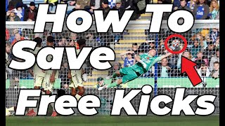 Save More Free Kicks  Goalkeeper Tips And Tutorials  How To Position Your Wall [upl. by Behnken]