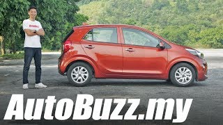 Kia Picanto 12 EX Review  AutoBuzzmy [upl. by Kirwin]