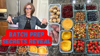 Tamis EXPERT Sunday Morning Whole Food Plant Based Batch Prep Secrets [upl. by Rratsal]