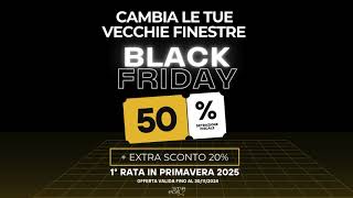 🎉 Black Friday dei Serramenti in Resina 🎉 [upl. by Elacim674]