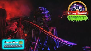 Alton Towers Scarefest 2024 4K [upl. by Novyart]