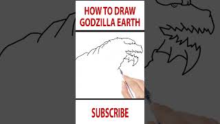 How to Draw Godzilla shorts godzilla godzillaearth [upl. by Linkoski525]