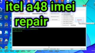 Itel a48 imei repair cm2china all android imei repair with cm2 [upl. by Elstan]