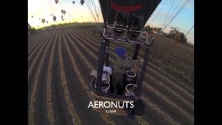 aeronutsontour by Sergey Latypov on 18th FAI European Hot Air Balloon Championship 2013  1st Flight [upl. by Reich]