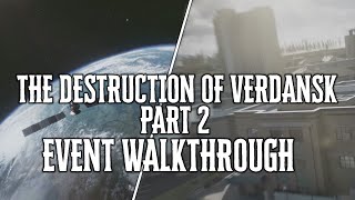 The DESTRUCTION of VERDANSK PART 2  NUKE EVENT amp Cutscene WARZONE 84 No Commentary [upl. by Eceinert]