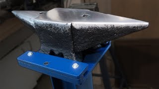 Small Anvil Restoration And Tall Stand Fabrication [upl. by Hadihahs]