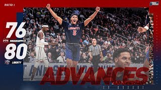 Mississippi State vs Liberty First round NCAA tournament extended highlights [upl. by Mafala]