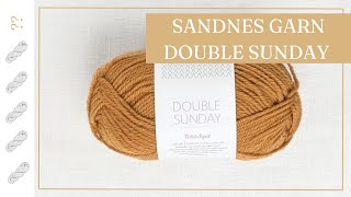 Sandnes Garn Double Sunday Yarn Review  Untwisted Threads [upl. by Xilef]