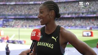 Paris 2024  Bahamas Shaunae MillerUibo speaks on injuries and surgery  SportsMax [upl. by Honig]