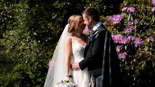 Lynn amp Martin  Wedding Highlights Film  Meldrum House  Aberdeenshire  Scotland [upl. by Yablon]