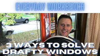 Drafty window solutions How to Insulate Windows and Using Caulk Cord and Rope Caulk on your windows [upl. by Alair]