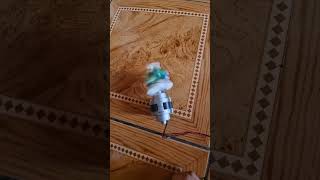 7 lego minifigures attached to a 400 volt motor in action 🔥 [upl. by Cairistiona561]