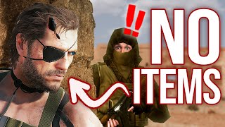 MGSV with No Items is the Best Way to Play Realistic Mod [upl. by Elyssa211]