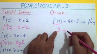 FONKSİYONLAR 3  Şenol Hoca [upl. by Ednew]