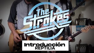 Introducción strokes reptilia guitar shortvideo music [upl. by Sarette]