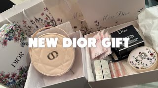 Amazing Dior Gift With Purchase Unboxing Miss Dior Limited Edition Millefiori Cushion Powder [upl. by Limemann]