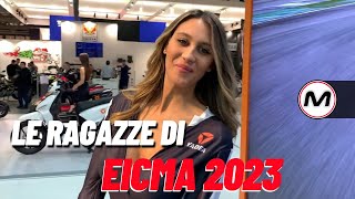 EICMA 2023  Tutte le ragazze e le stand girl della nuova edizione [upl. by Eiramasil]