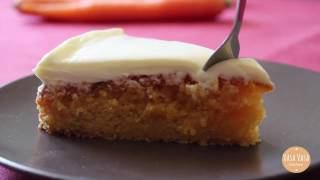 Torta di carote Carrot Cake con crema di formaggio allarancia [upl. by Elaweda207]