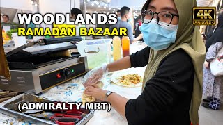 Woodlands Ramadan Bazaar Admiralty MRT 2024 [upl. by Ansilme471]