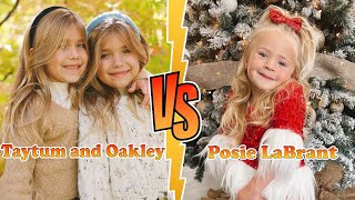 Taytum and Oakley Fisher VS Posie Rayne The LaBrantFamTransformation 👑 New Stars From Baby To 2023 [upl. by Samohtnhoj]