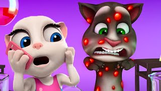 Talking Tom 🔴 POLKA DOT TOM 🐱 Cartoon for kids Kedoo ToonsTV [upl. by Evangelin]