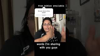 How to get a free bible… ✝️ Christian life [upl. by Tarttan]