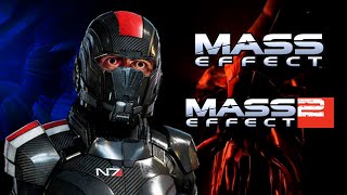 Mass Effect 1  Финал  Прохождение  Mass Effect 2  Начало [upl. by Gerard]